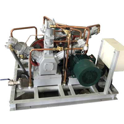 Compressor estacionário de reforço de gás nitrogênio 2200psi 13 Bar